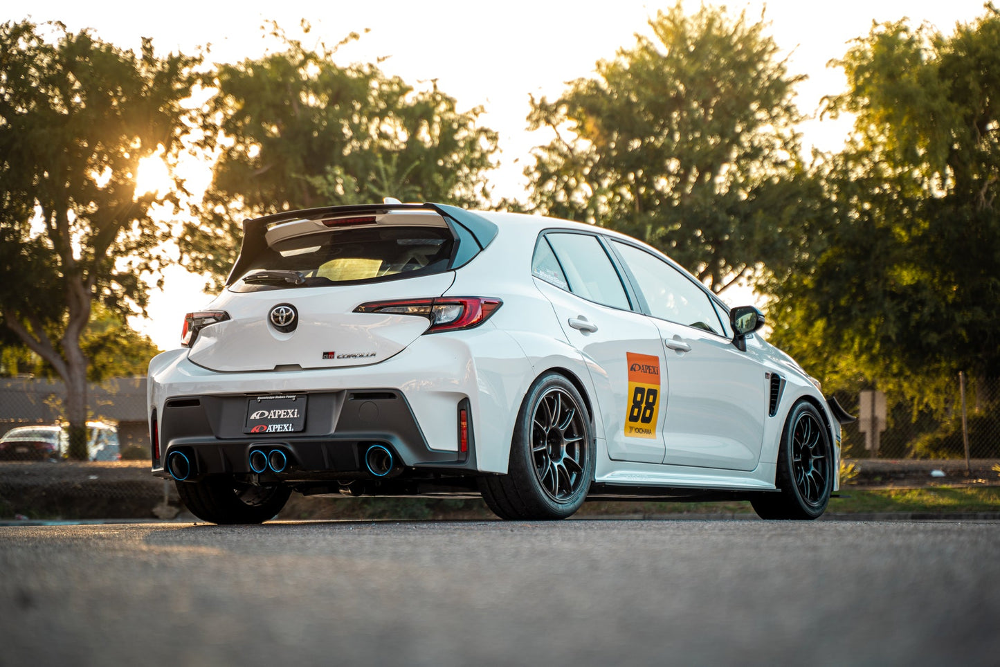 Apexi N1 Evo Extreme valved Quad tip exhaust for GR Corolla
