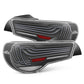 AlphaRex CSL Laser Style LUXX-Series LED Tail Lights for Toyota 86 / Subaru BRZ 2012–2020 – Black Smoke / Black Clear / Vivid Red