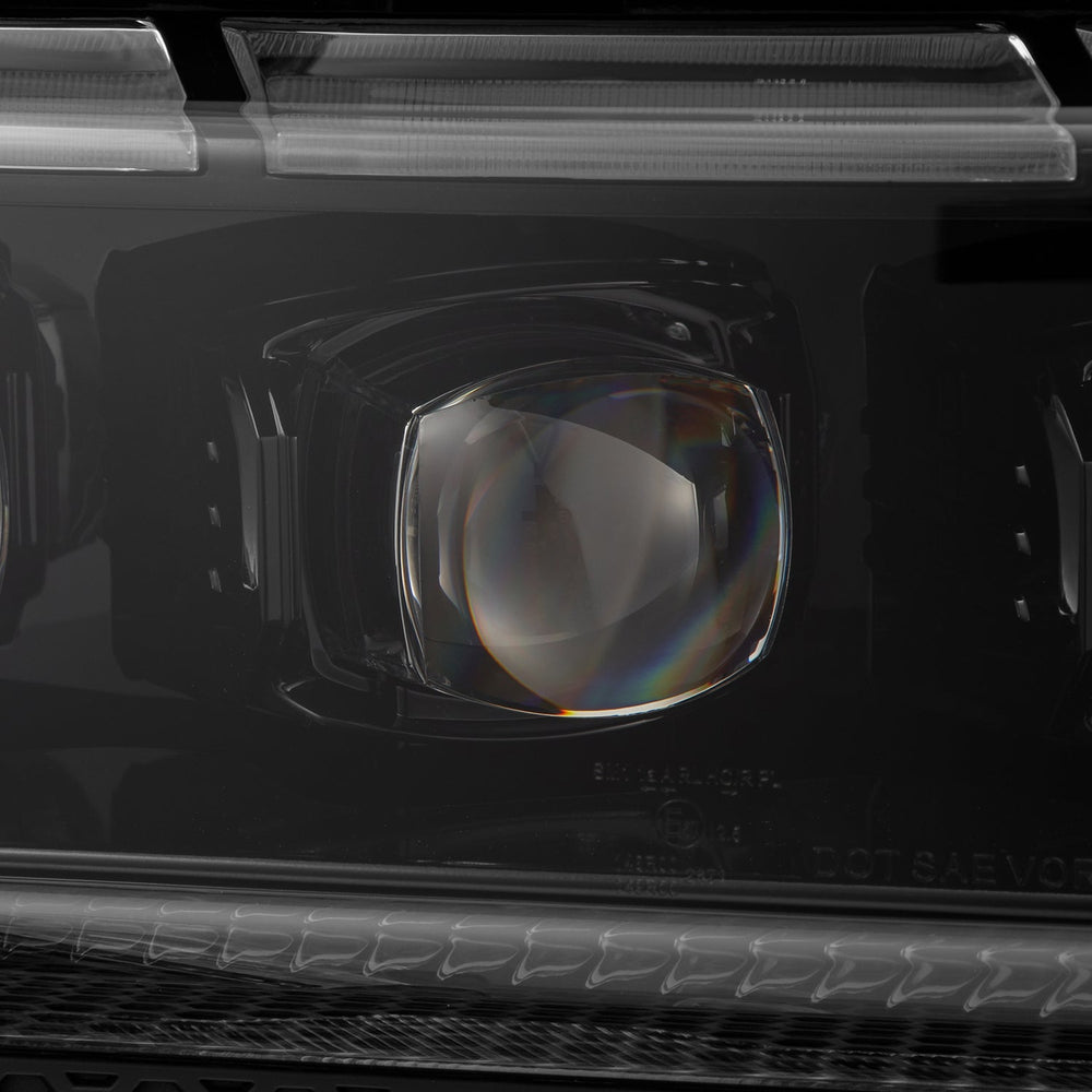 AlphaRex NOVA-Series LED Projector Headlights for Toyota LandCruiser Prado 250 2024–2026 – Black / Alpha-Black