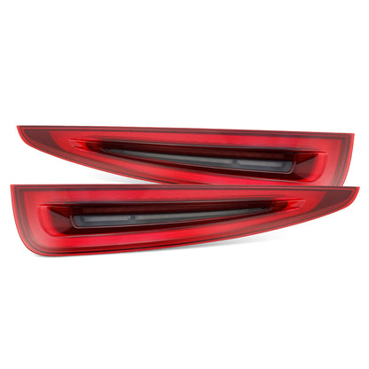 AlphaRex NOVA-Series Prismatic LED Tail Lights for Porsche 911 991.1 2012–2016 – Red Smoke / Red Clear / Black Smoke / Black Clear