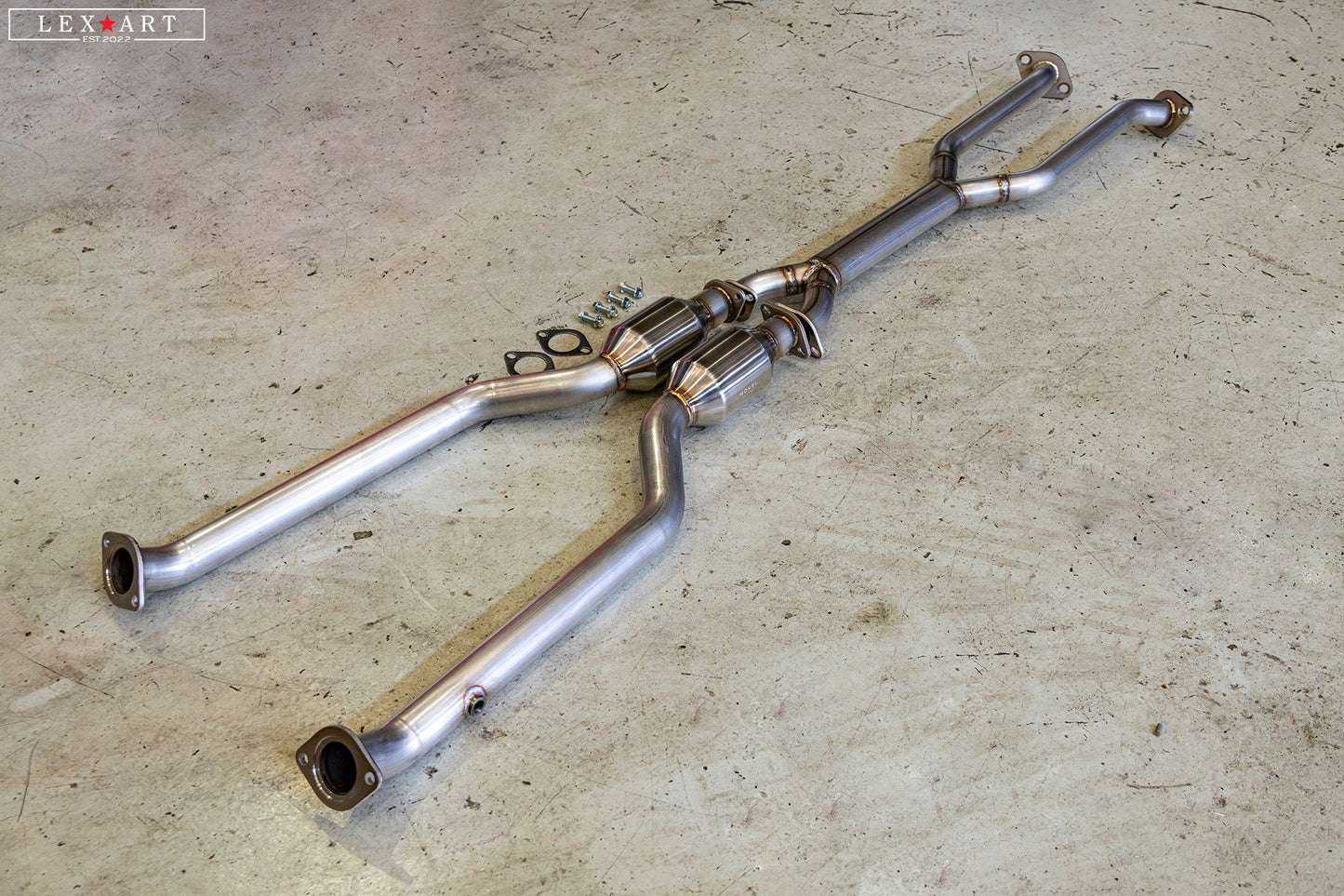 Novel Racing Japan Mid pipe for Lexus IS (3IS)