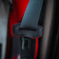 A’PEXi Genuine Leather Seat Belt Buckle Covers