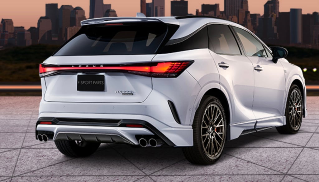 TRD Sports Muffler Exhaust for Lexus RX 2022+
