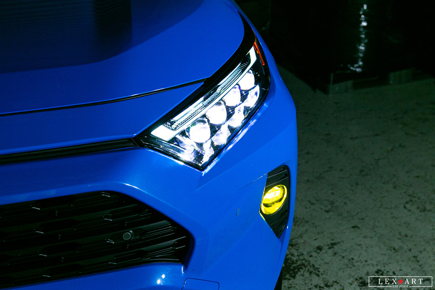 Alpharex Universal Toyota/Lexus/Scion MKII DoubleTap Dual Color LED Projector Fog Lights