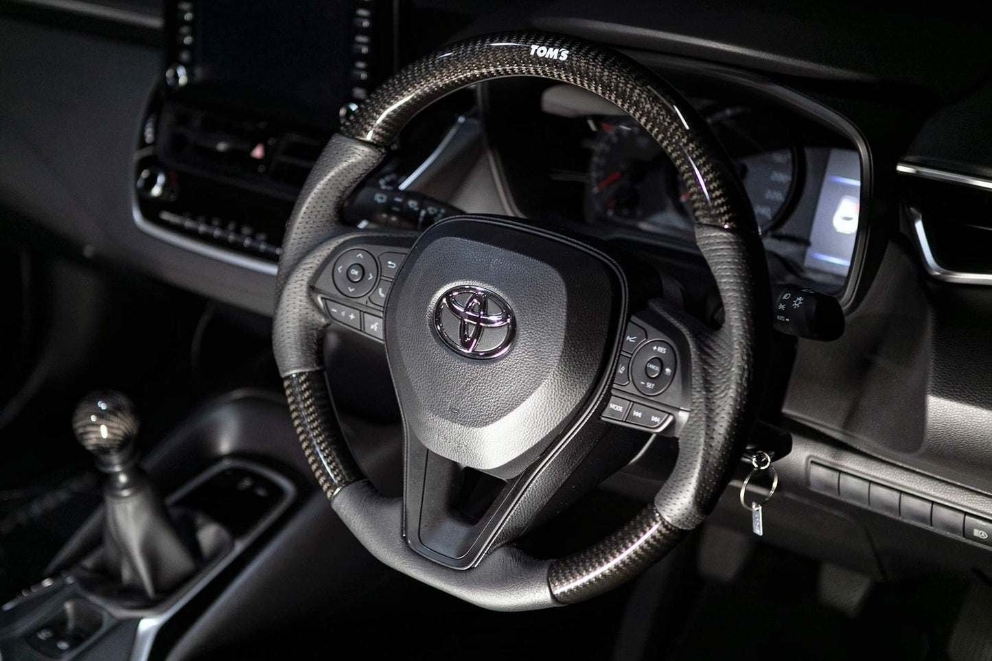 Toms Carbon Steering wheel for Toyota