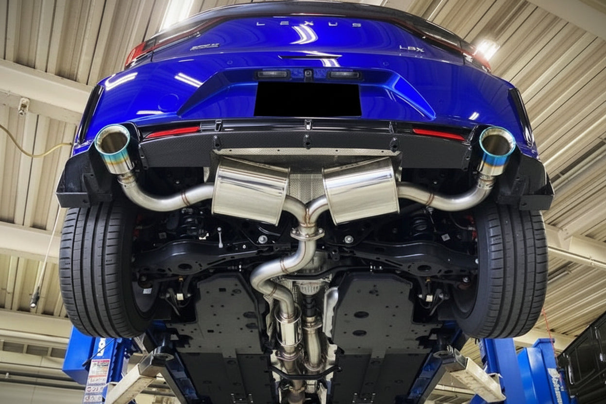 Novel Racing Exhaust for LBX RR