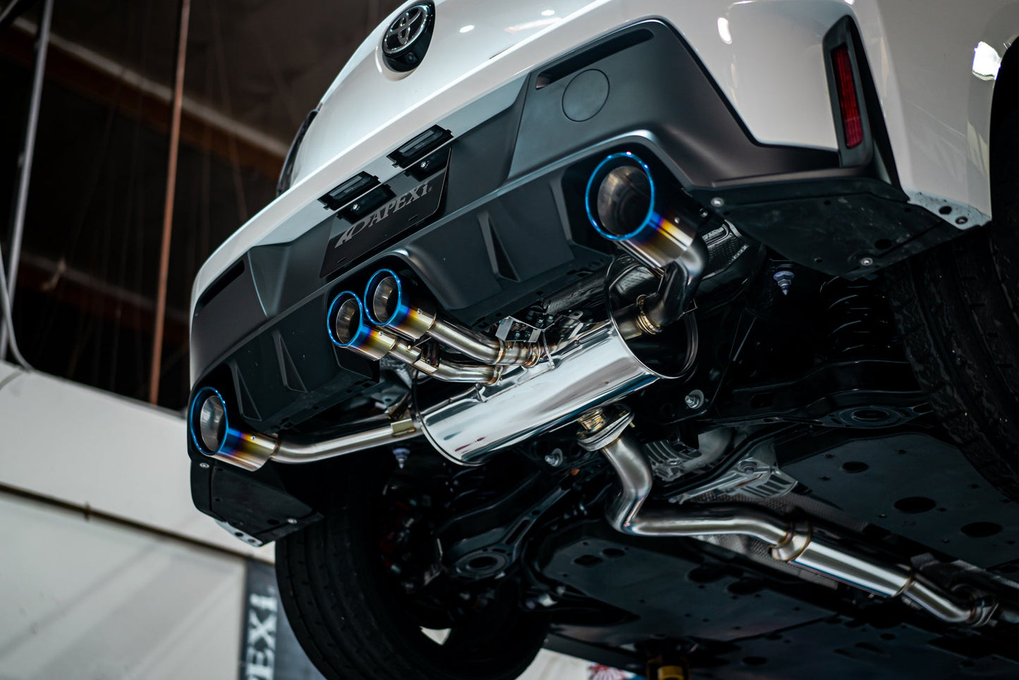 Apexi N1 Evo Extreme valved Quad tip exhaust for GR Corolla