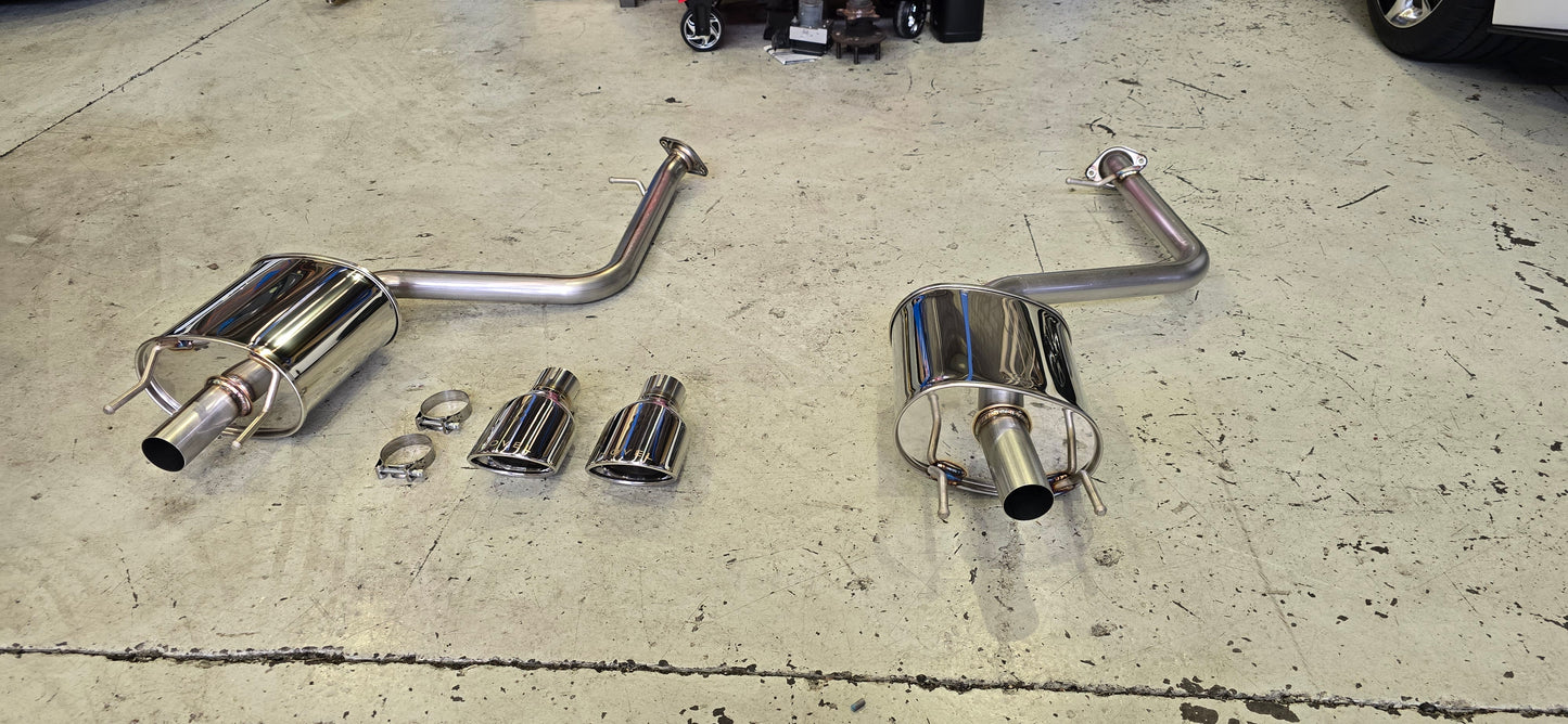 Novel Racing Exhaust for Lexus IS/RC (Axle Back)