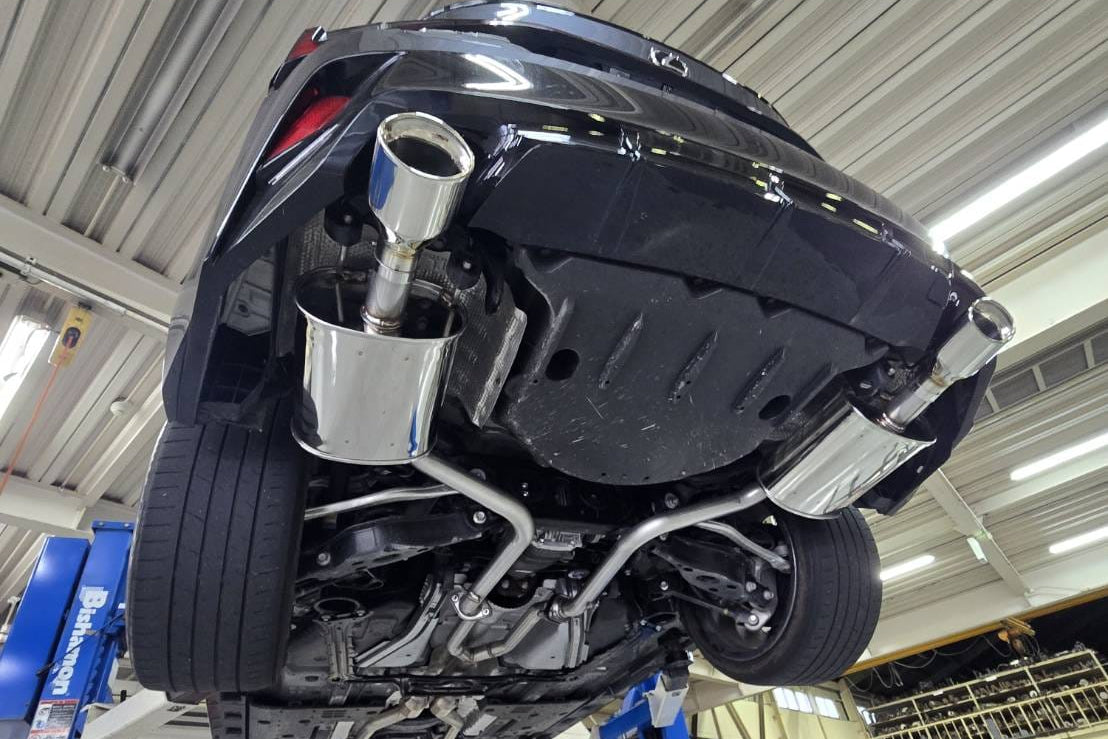 Novel Racing Exhaust for Lexus IS/RC