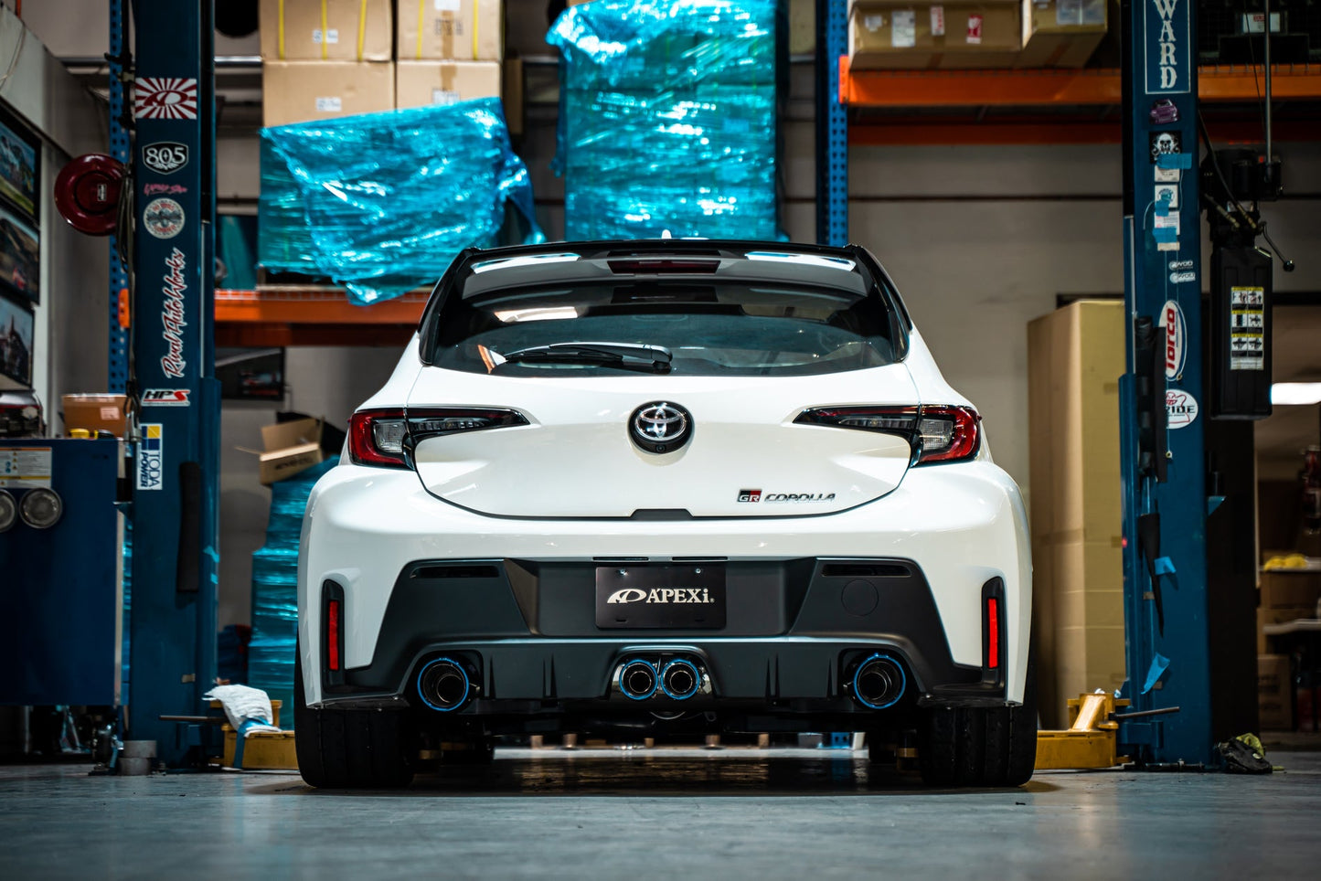 Apexi N1 Evo Extreme valved Quad tip exhaust for GR Corolla