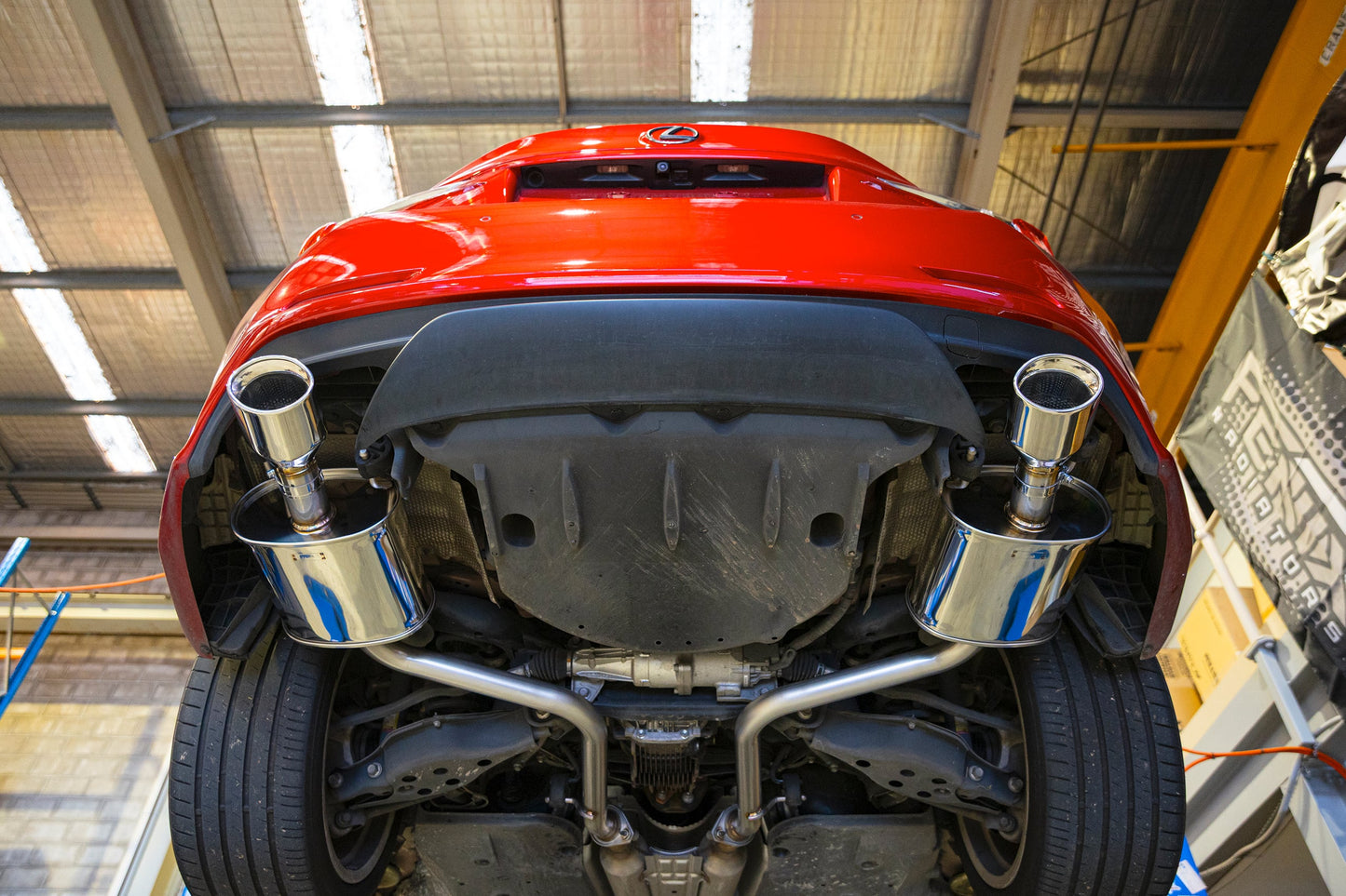Novel Racing Exhaust for Lexus IS/RC (Axle Back)