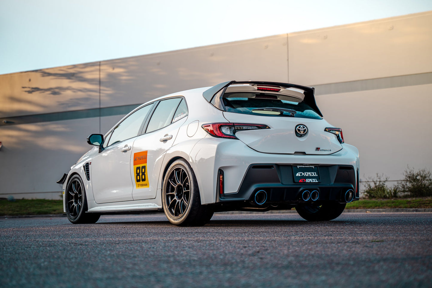 Apexi N1 Evo Extreme valved Quad tip exhaust for GR Corolla