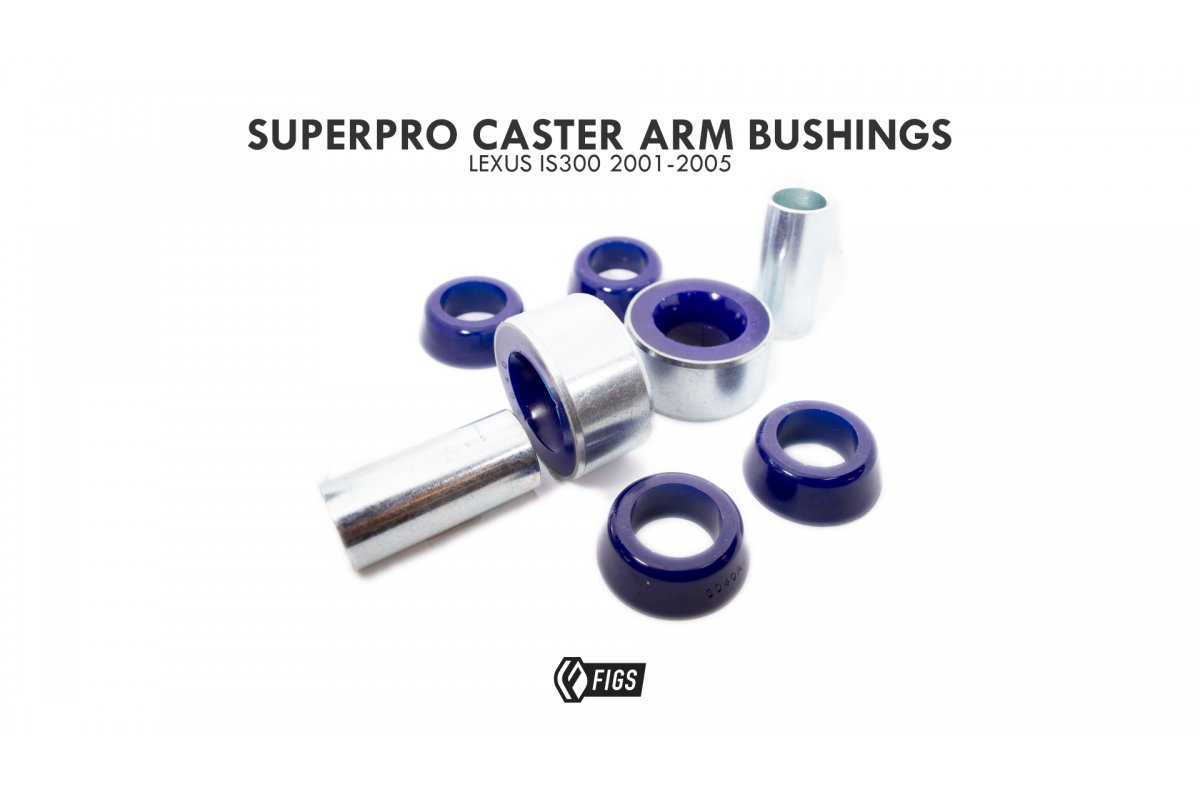 2001-2005 LEXUS IS300 FRONT CASTER ARM #2 BUSHINGS Super Pro