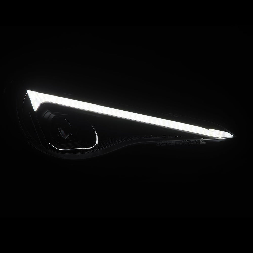 AlphaRex LUXX-Series LED Projector Headlights for Toyota 86 / Subaru BRZ 2012–2020 – Black / Alpha-Black