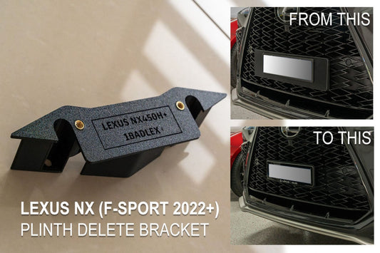 Front Slim plate holder for Lexus NX F sport 2022+