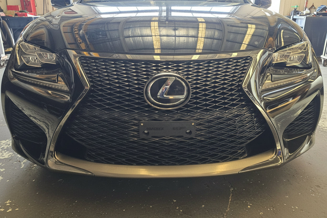 Lexus RCF Slim line plate holder by 1BADLEX design