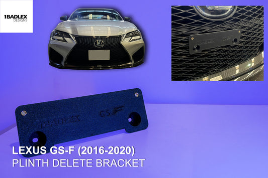 Lexus GSF Slim line plate holder by 1BADLEX design
