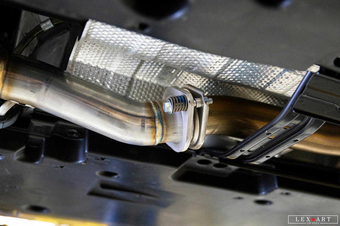 GR Corolla GROW Design x Fujitsubo Exhaust System Muffler For GR Corolla