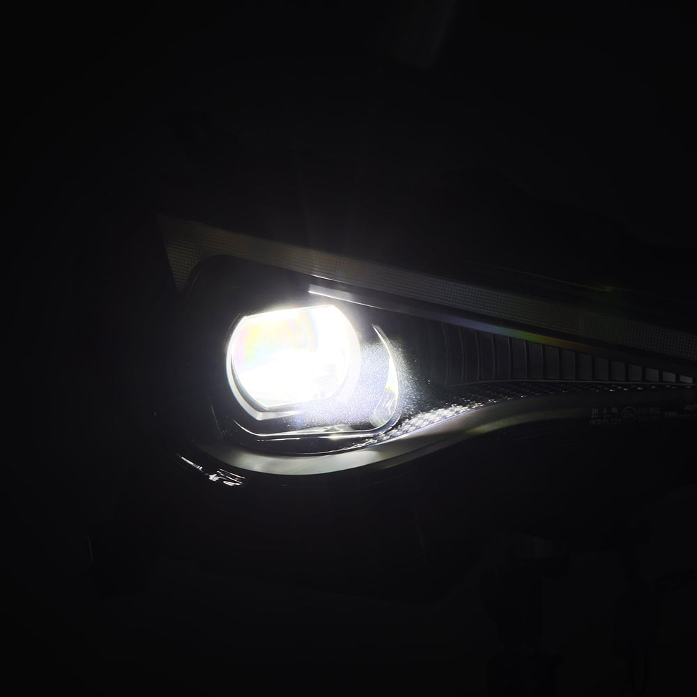 AlphaRex LUXX-Series LED Projector Headlights for Toyota 86 / Subaru BRZ 2012–2020 – Black / Alpha-Black