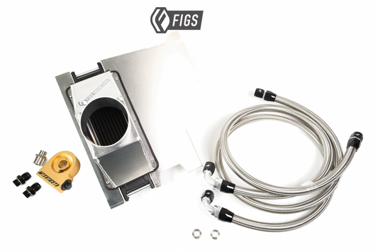 FIGS Engineering SIDE MOUNTED OIL COOLER For Lexus ISF