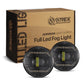 Alpharex Universal Dual Color LED Projector Fog Lights