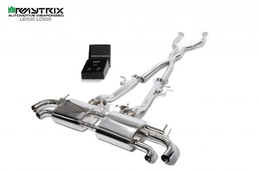 Lexus LC500 Armytrix Exhaust Titanium Series