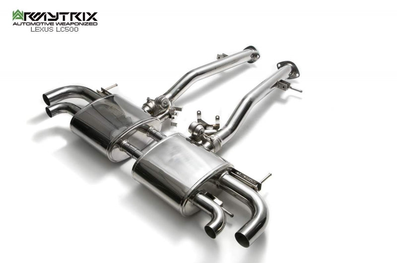 Lexus LC500 Armytrix Exhaust Stainless Steel Series