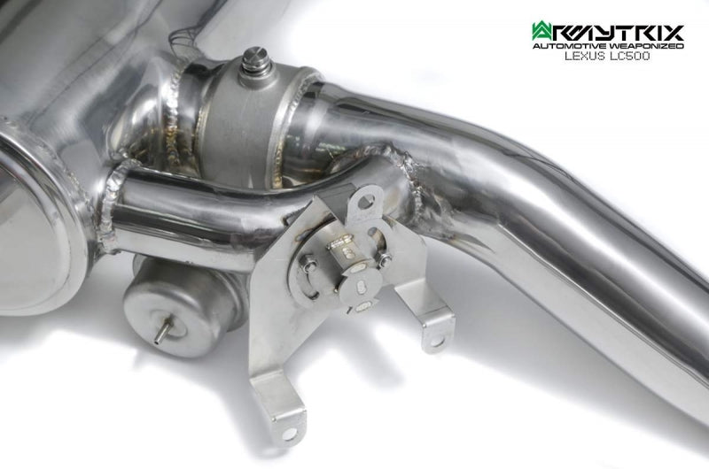 Lexus LC500 Armytrix Exhaust Stainless Steel Series