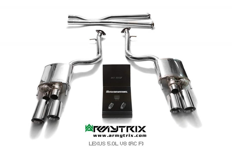 Armytrix Lexus RCF Exhaust