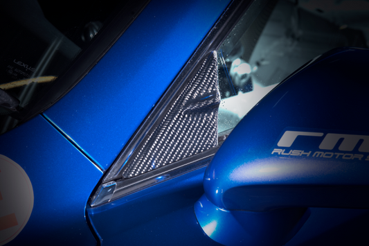 Novel Racing Carbon Mirror Extensions Lexus ISF