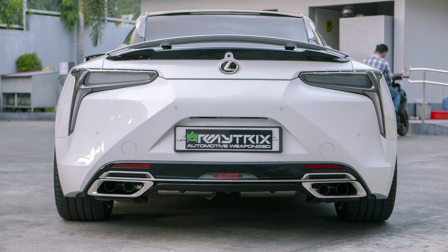Lexus LC500 Armytrix Exhaust Stainless Steel Series